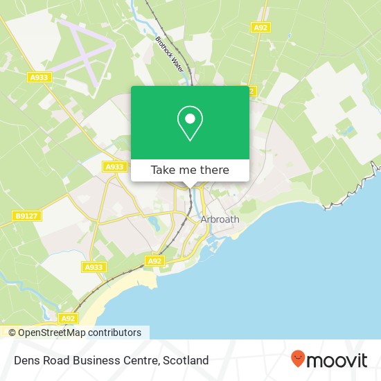 Dens Road Business Centre map