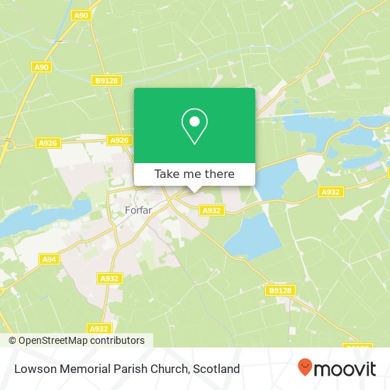 Lowson Memorial Parish Church map