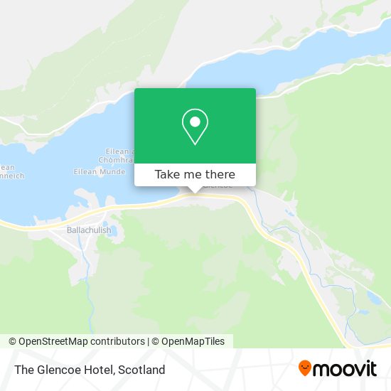 The Glencoe Hotel map