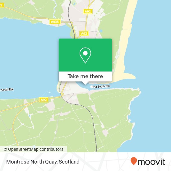 Montrose North Quay map