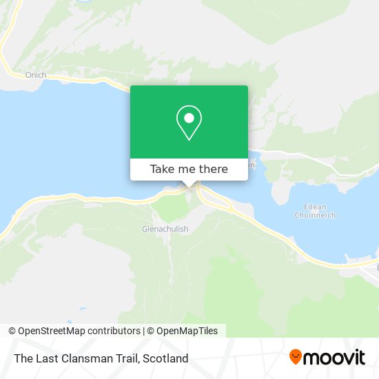 The Last Clansman Trail map