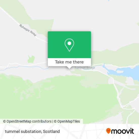 tummel substation map