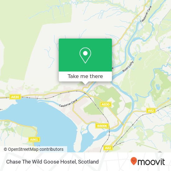 Chase The Wild Goose Hostel map