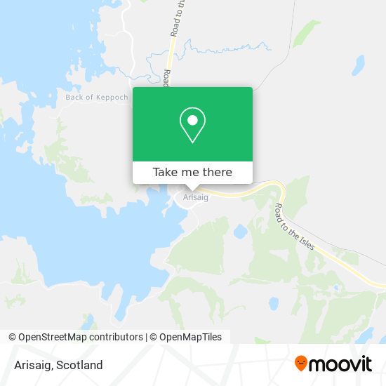 Arisaig map