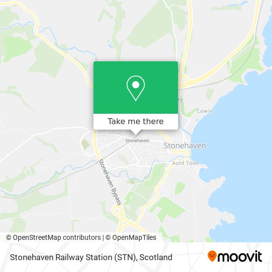 Stonehaven Railway Station (STN) map