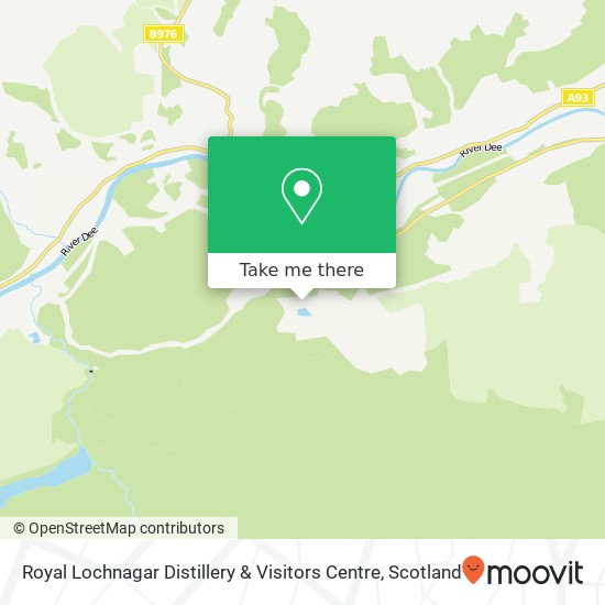 Royal Lochnagar Distillery & Visitors Centre map