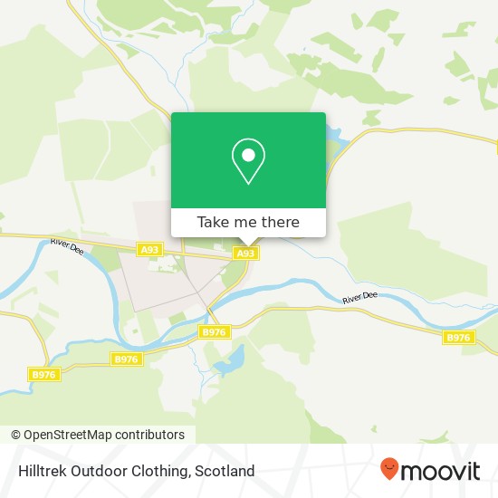 Hilltrek Outdoor Clothing map