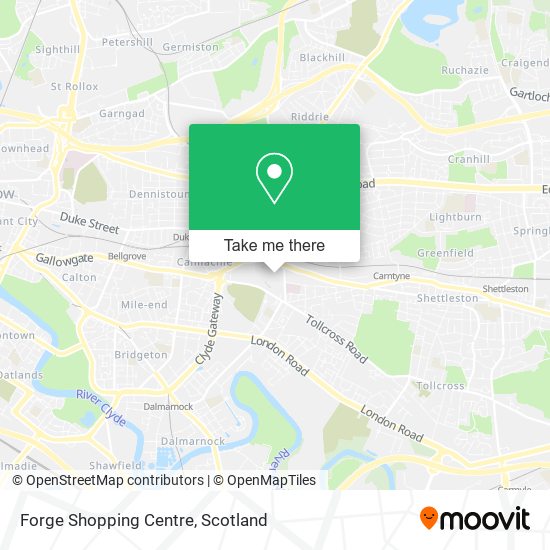 Forge Shopping Centre map