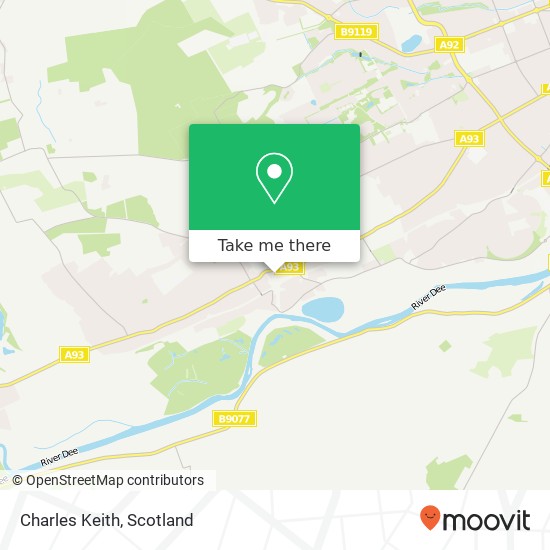 Charles Keith map