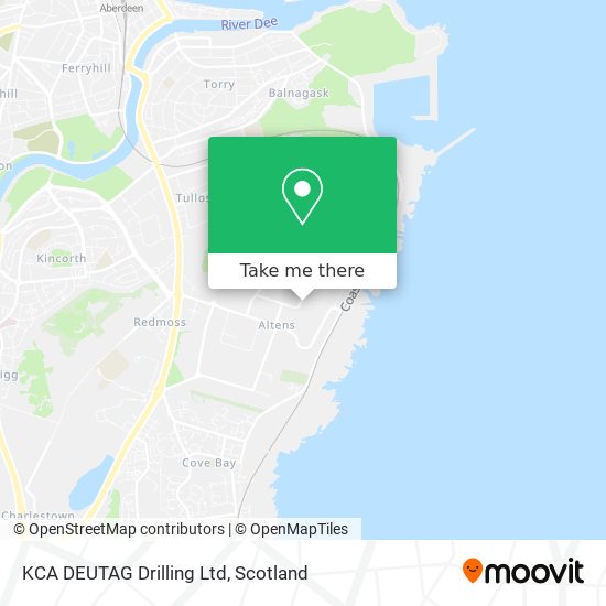 KCA DEUTAG Drilling Ltd map