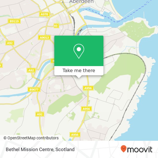 Bethel Mission Centre map