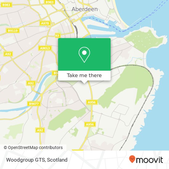 Woodgroup GTS map