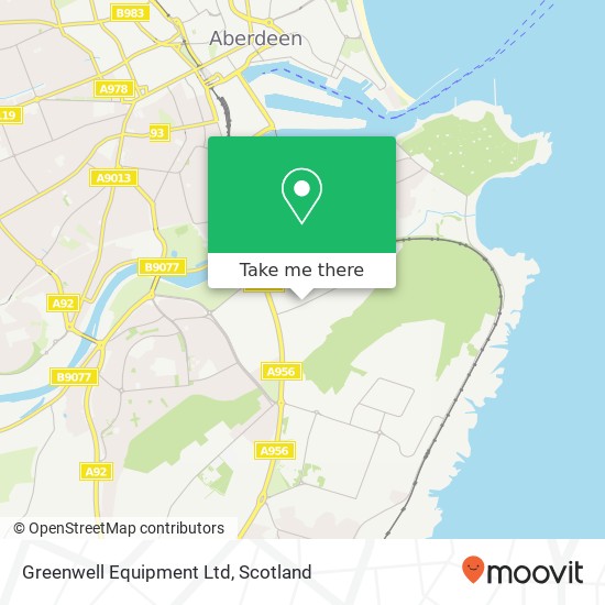 Greenwell Equipment Ltd map