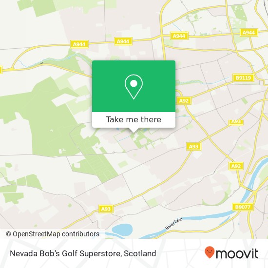 Nevada Bob's Golf Superstore map