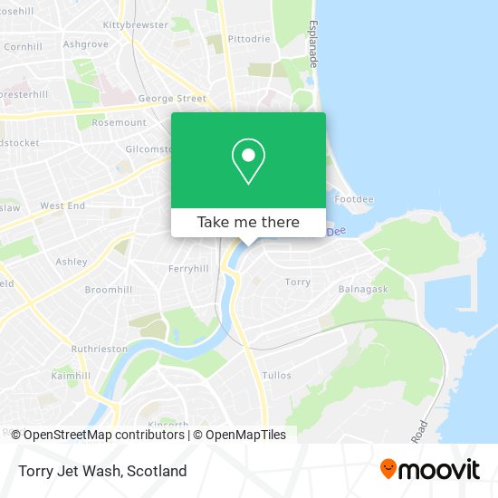 Torry Jet Wash map