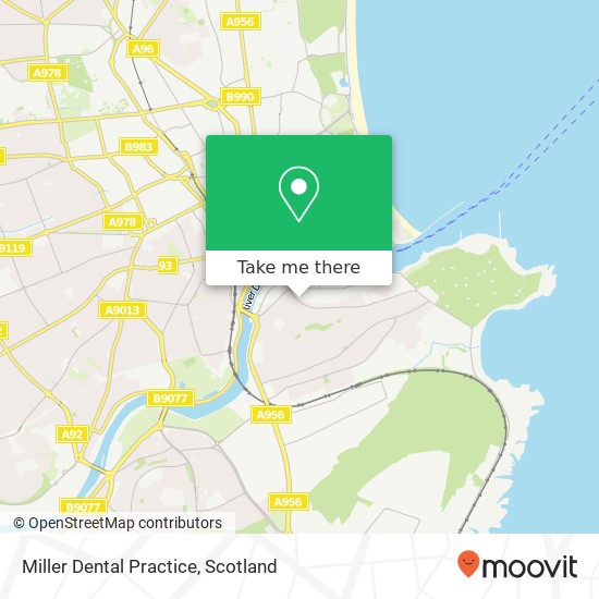 Miller Dental Practice map