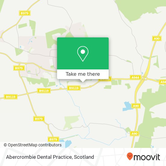 Abercrombie Dental Practice map