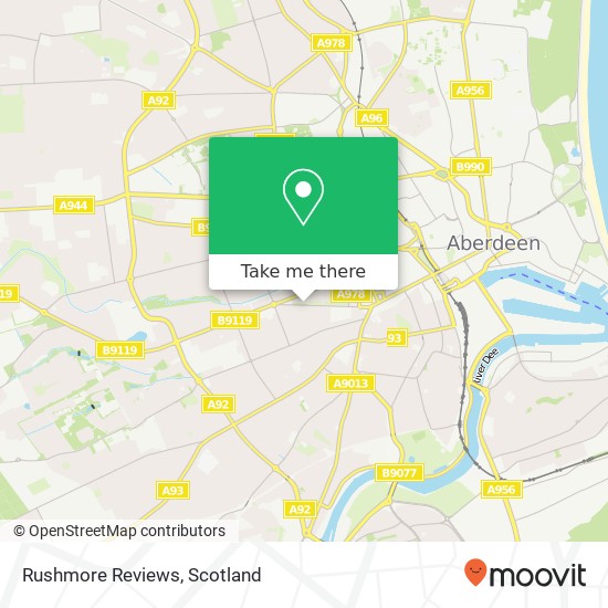 Rushmore Reviews map