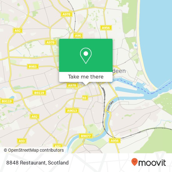 8848 Restaurant map