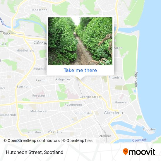 Hutcheon Street map