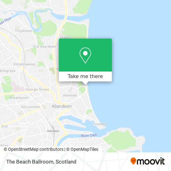 The Beach Ballroom map