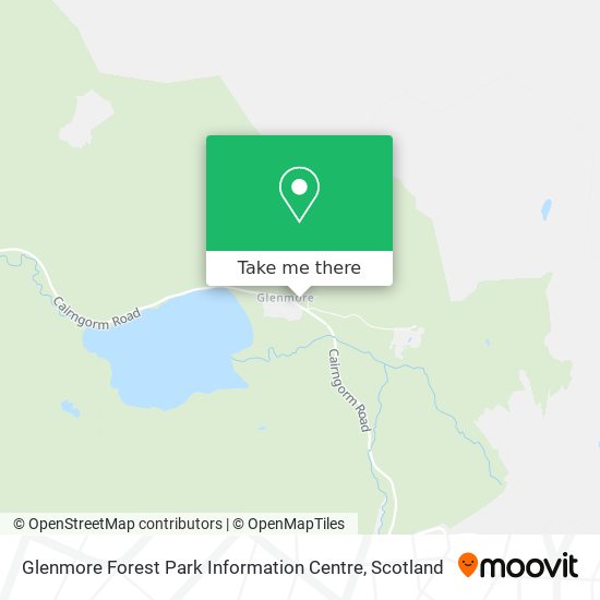 Glenmore Forest Park Information Centre map