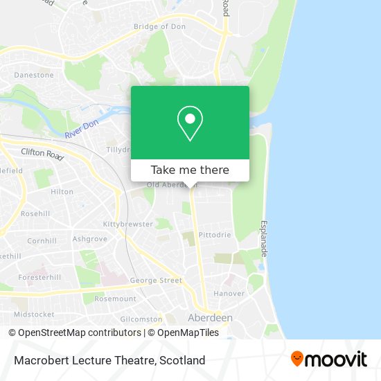 Macrobert Lecture Theatre map