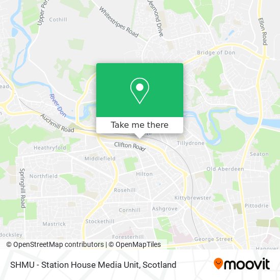 SHMU - Station House Media Unit map