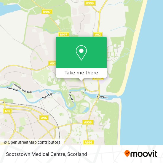 Scotstown Medical Centre map