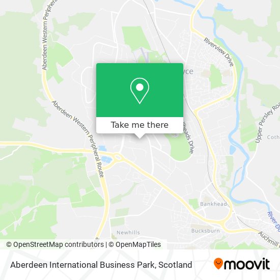 Aberdeen International Business Park map
