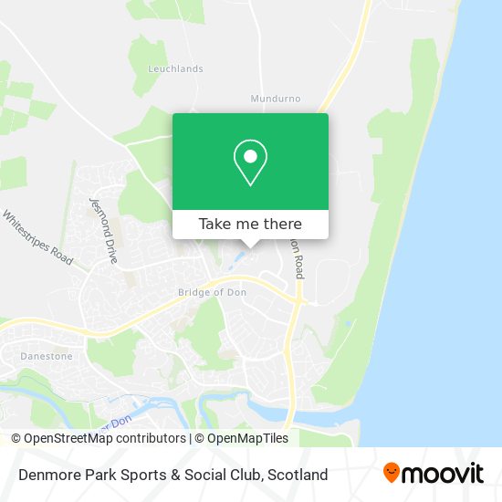 Denmore Park Sports & Social Club map