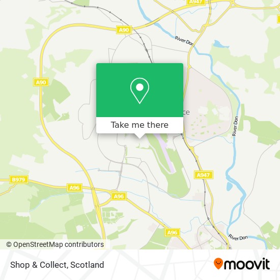 Shop & Collect map
