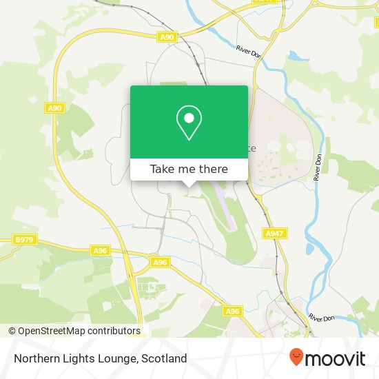 Northern Lights Lounge map
