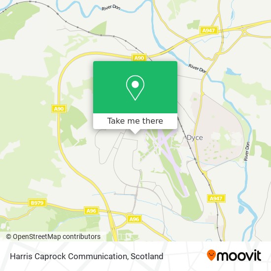 Harris Caprock Communication map