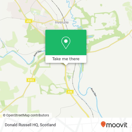 Donald Russell HQ map