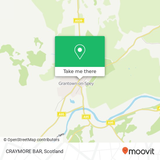 CRAYMORE BAR map