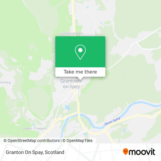 Granton On Spay map