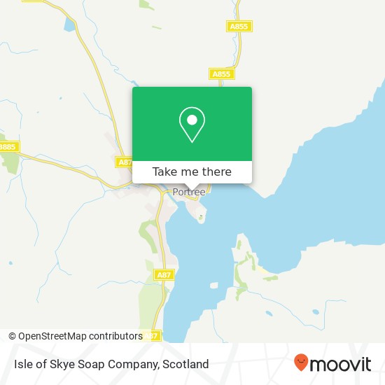 Isle of Skye Soap Company map
