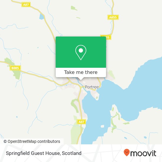 Springfield Guest House map