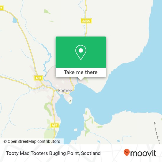 Tooty Mac Tooters Bugling Point map
