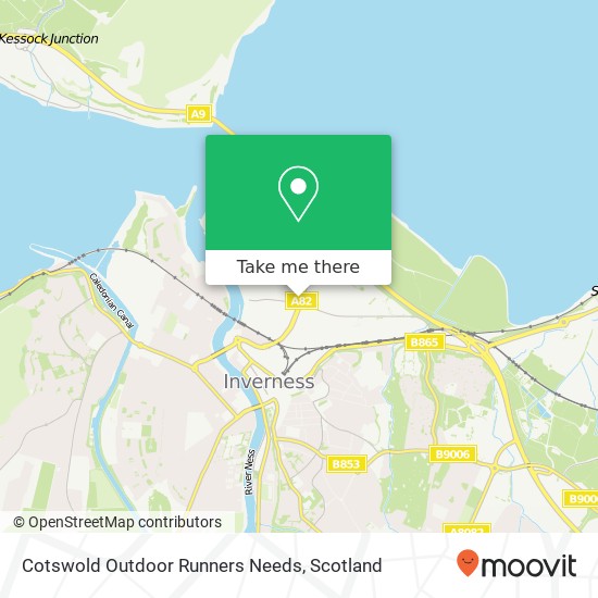 Cotswold Outdoor Runners Needs map