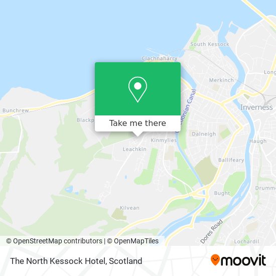 The North Kessock Hotel map