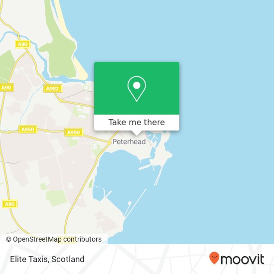 Elite Taxis map