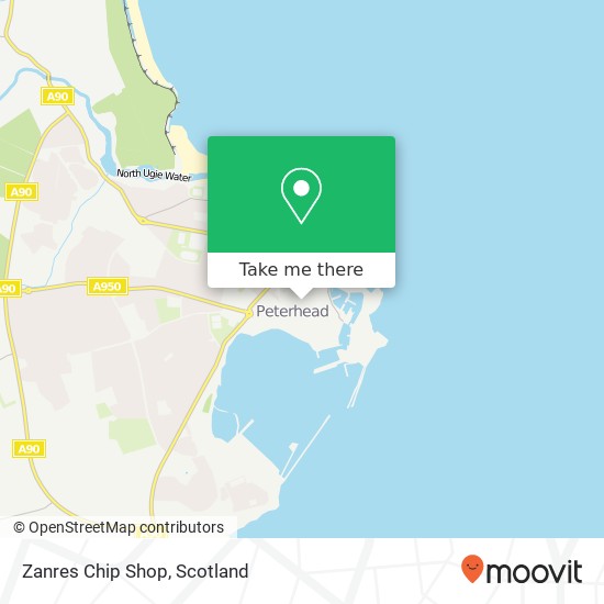 Zanres Chip Shop map