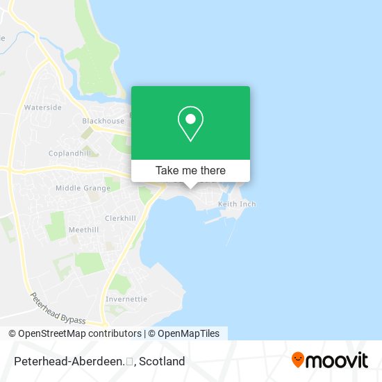 Peterhead-Aberdeen.🎭 map