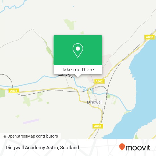 Dingwall Academy Astro map