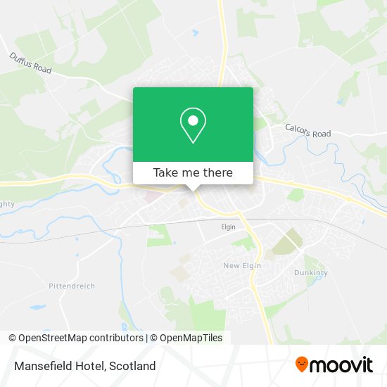 Mansefield Hotel map