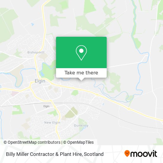 Billy Miller Contractor & Plant Hire map