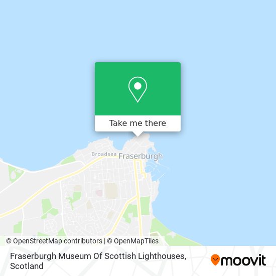Fraserburgh Museum Of Scottish Lighthouses map