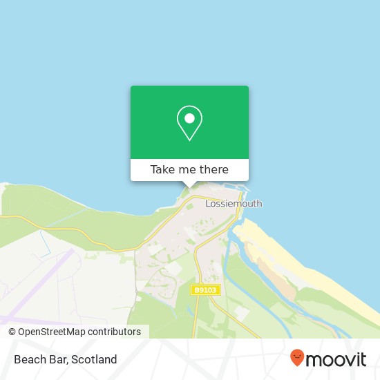 Beach Bar map